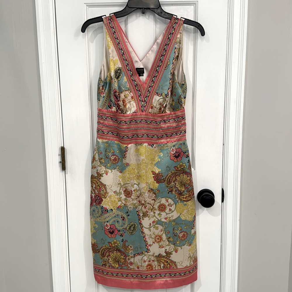 Nicole by Nicole Miller silk summer dress